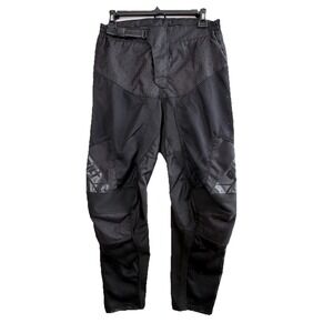 Bilt Lux Racing Motorcycle Pants Size 30 Black Motocross Racing Riding